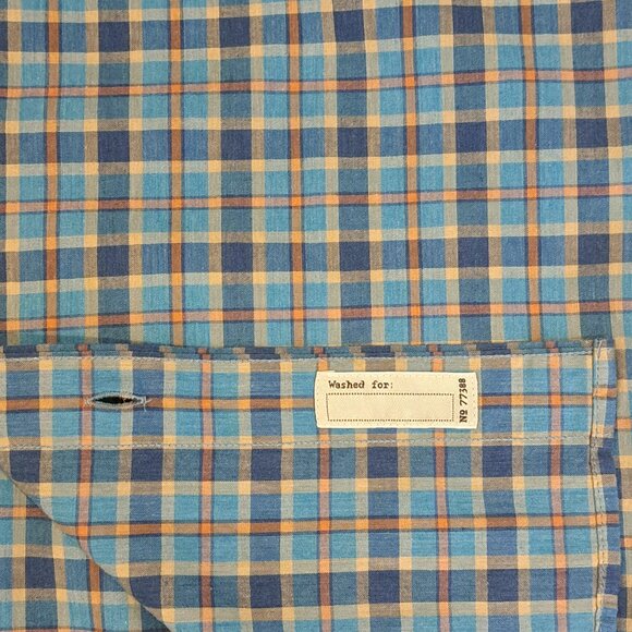 J. Crew Men's Small Slim Stretch Long Sleeve Button Down Shirt Style #AS796 - Picture 6 of 14